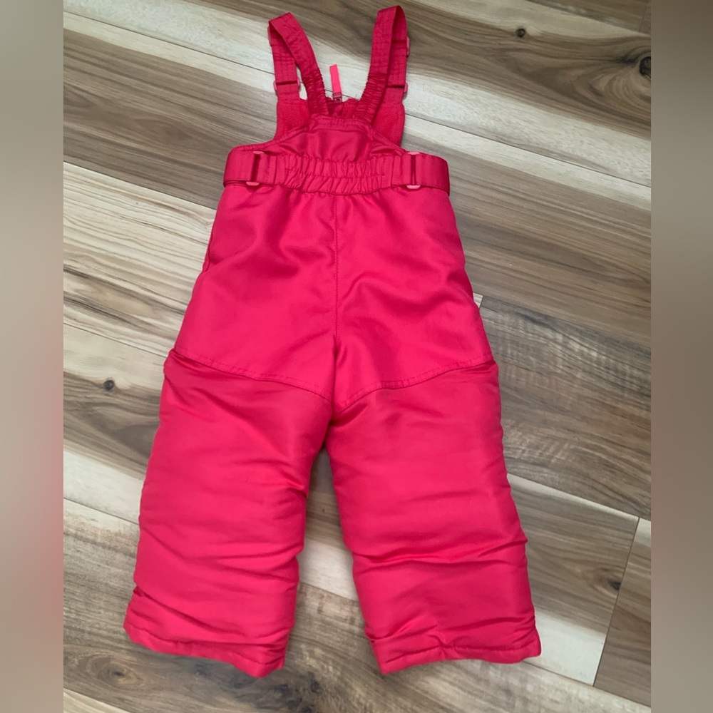 Cherokee Bright Pink Kids Overalls